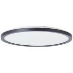 Brilliant Brennan Loftlampe Plast  Sort Hvid 13W 2000lm - 840 Kold Hvid | 294mm - IP44 - 3-Trin Dæmpbar