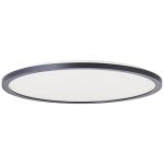 Brilliant Brennan Loftlampe Plast  Sort Hvid 18W 2700lm - 827-840 CCT | 420mm - IP44 - 3-Trin Dæmpbar