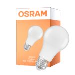 Osram Led Star Classic LED E27 Pære matt 9W 940lm - 840 kold hvid 