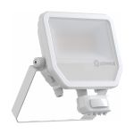 Ledvance LED Projektør Aluminium Hvid 41W 5500lm 100D - 830 Varm Hvid | IP65 - Bevægelses- Og Lyssensor - Symmetrisk