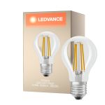 Ledvance Classic LED E27 Pære Filament Klar 5.9W 806lm - 840 Kold Hvid| Erstatter 60W