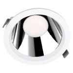 Ledvance LED Downlight Comfort Opal Aluminium 18W/15W/12W 2160lm/1800lm/1440lm 95D - 930-940 CCT | Udsnit 200mm - IP44 - Bedste Farvegengivelse - Dali Dæmpbar