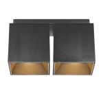 Nordlux Spot Ethan 2x GU10 sort - Aluminum | Max. 100W