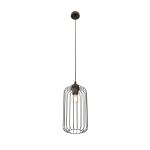 Emibig Pendel Lampe Vander Stål Sort | Egnet til 1x E27 - Max 15W