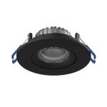 Noxion LED Spot Ares Vipbar Sort 6W 540lm 927-940 3CCT | Udsnit 68mm