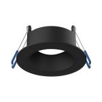 Noxion LED Spot Ares Dyb ring Sort - med Indre Ring Sort | Udsnit 68mm - incl. GU10 Fitting