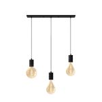 Calex XXL Guld Filament Komplet sæt - Including 3 XXL Pæres + Cordset Rektangulær base