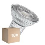 Fordelspakke 10x Ledvance LED PAR16 GU10 Reflektor 7W 575lm 60D - 940 Kold Hvid | Bedste Farvegengivelse - Dæmpbar - Erstatter 80W