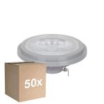 Fordelspakke 50x Noxion LED Spot G53 AR111 7.4W 450lm 40D - 930 Ekstra Varm Hvid | Bedste Farvegengivelse - Dæmpbar - Erstatter 50W