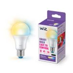WiZ Smart LED E27 Pære Matt 8W 806lm | Bedste Farvegengivelse - Dæmpbar - Erstatter 60W
