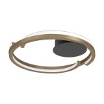Eglo Loftlampe Mezzomonte Aluminium Stål Bronze Sort 20W 1600lm - 827-865 Justerbar Hvid | IP20 - Dæmpbar 