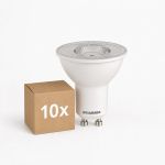 Fordelspakke 10x Sylvania RefLED ES50 LED Spot GU10 PAR16 345lm 36D - 840 Kold Hvid | Erstatter 35W