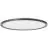 Brilliant Brennan Loftlampe Plast  Sort Hvid 18W 2700lm - 827-840 CCT | 420mm - IP44 - 3-Trin Dæmpbar