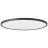 Brilliant Brennan Loftlampe Plast  Sort Hvid 30W 4000lm - 840 Kold Hvid | 541mm - IP44 - 3-Trin Dæmpbar