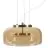 Ledvance Decor Glow Pendel Lampe Guld 32W 2800lm - 830 Varm Hvid | 380mm