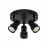 Nordlux Boston Loftlampe 3-rondel Metal Sort | Egnet til 3x GU10