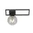 Emibig Loftlampe Imago Stål Sort | Egnet til 1x E14 - Max 10W