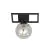 Emibig Loftlampe Imago Stål Sort | Egnet til 1x E14 - Max 10W
