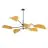 Emibig Loftlampe Lotus Stål Sort | Egnet til 6x E14 - Max 10W
