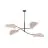 Emibig Loftlampe Lotus Stål Sort | Egnet til 4x E14 - Max 10W