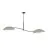 Emibig Loftlampe Lotus Stål Sort | Egnet til 2x E14 - Max 10W
