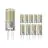 Fordelspakke 10x Noxion Bolt LED Capsule G9 4.8W 600lm - 827 ekstra varm hvid | erstatter 50W