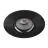 Noxion Forsænket Spot Logic MR16 Vipbar Sort | 92mm - Udsnit 80mm - IP20 - incl. GU10 Sokkel 