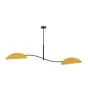 Emibig Loftlampe Lotus Stål Sort | Egnet til 2x E14 - Max 10W