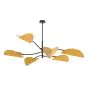 Emibig Loftlampe Lotus Stål Sort | Egnet til 6x E14 - Max 10W