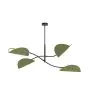 Emibig Loftlampe Lotus Stål Sort | Egnet til 4x E14 - Max 10W