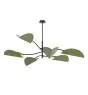 Emibig Loftlampe Lotus Stål Sort | Egnet til 6x E14 - Max 10W