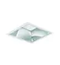 Philips LED Downlight LuxSpace Firkant DN572B 10.3W 1350lm 80D - 830 Varm Hvid | 214mm - Aluminium Reflektor