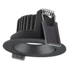 Ledvance LED spot Adjust Aluminium sort 8W 680lm 36D - 930 varm hvid | Udsnit 68mm - IP20 - bedste farvegengivelse - dæmpbar