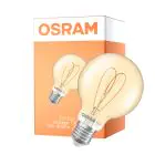 Osram Vintage 1906 LED E27 Globe Filament Heart Guld 8W 806lm - 922 Ekstra Varm Hvid | Bedste Farvegengivelse - Dæmpbar - Erstatter 60W