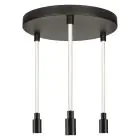 Ledvance Decor Glow Pendel Lampe Sort 28W 1400lm - 927 Ekstra Varm Hvid | 400mm - Bedste Farvegengivelse