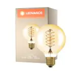 Ledvance Vintage 1906 LED E27 Globe guld 4.8W 420lm - 822 ekstra varm hvid | dæmpbar - erstatter 37W