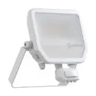 Ledvance LED Projektør Aluminium Hvid 41W 6000lm 100D - 840 Kold Hvid | IP65 - Bevægelses- Og Lyssensor - Symmetrisk