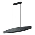 Ledvance Decor Flat Felt Pendel Lampe Grå 23W 800lm - 830 Varm Hvid