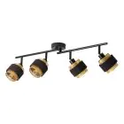 Ledvance Decor Spot Hornet Loft Spot Sort 4x2.8W - 827 Ekstra Varm Hvid | Inkl. 4x E14