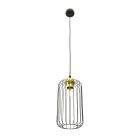 Emibig Pendel Lampe Vander Stål Sort | Egnet til 1x E27 - Max 15W