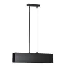 Emibig Pendel Lampe Gentor Stål Sort | Egnet til 2x E27 - Max 15W