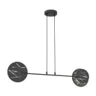 Emibig Pendel Lampe Xotic Stål Sort | Egnet til 2x E27 - Max 15W