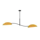 Emibig Loftlampe Lotus Stål Sort | Egnet til 2x E14 - Max 10W