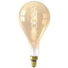 Calex XXL Splash Guld LED E27 Filament 3W 250lm- 822 Ekstra Varm Hvid | Dæmpbar