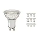 Fordelspakke 10x Noxion LED Spot GU10 PAR16 4.6W 420lm 36D - 840 Kold Hvid | Dæmpbar - Erstatter 50W