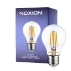 Noxion Lucent filament LED E27 Pære klar 4.5W 470lm - 827 ekstra varm hvid | erstatter 40W