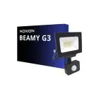Noxion LED Projektør Beamy G3 20W 2200lm 100D - 840 Kold Hvid | IP44 - Bevægelses- og Lyssensor - Symmetrisk