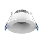 Noxion LED Spot Ares Dyb Hvid 6W 540lm 927-940 3CCT - med Indre Ring Hvid| Udsnit 68mm
