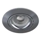 Noxion Forsænket Spot Vision MR16 Vipbar Grå | 82mm - Udsnit 69mm - IP20 - incl. GU10 Sokkel 
