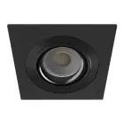 Noxion Forsænket Spot Boxi MR16 Vipbar Sort |Udsnit 80mm - IP20 - incl. GU10 Sokkel 